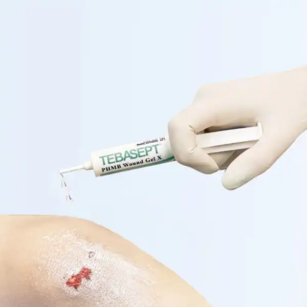 ژل ایکس طباسپت تریتا | Treetta Tebasept PHMB Wound Gel X